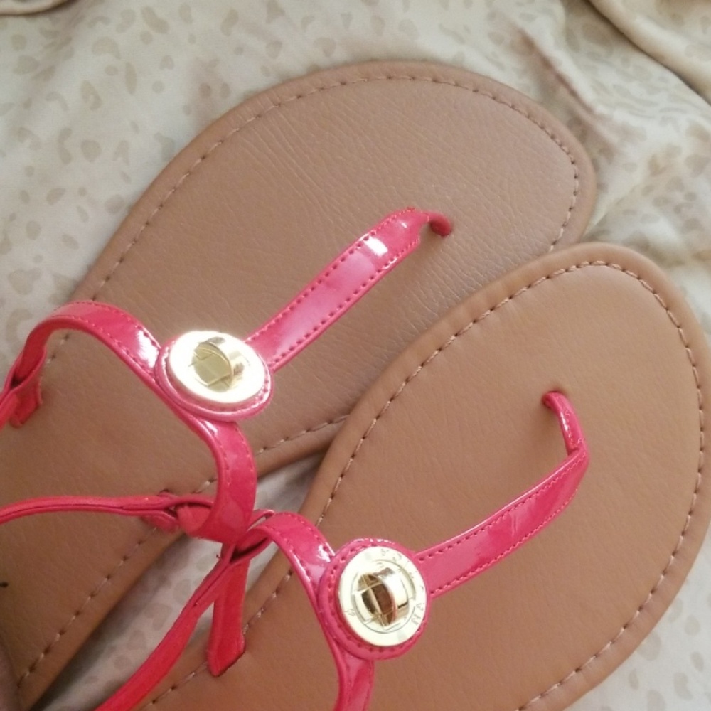 Red Thong Sandals